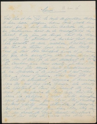 Letter to Philip Zilcken