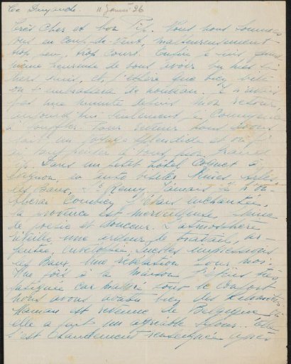 Letter to Philip Zilcken