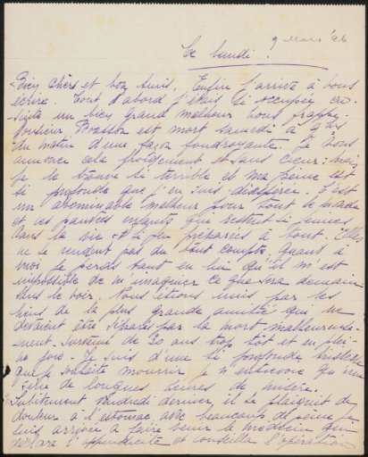 Letter to Philip Zilcken and Henriette Wilhelmina van Baak