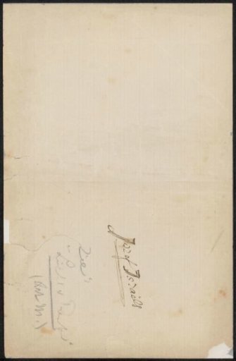 Letter to Philip Zilcken