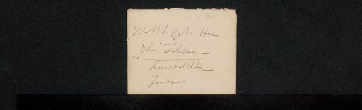 Envelope to Philip Zilcken