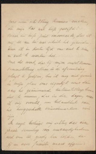 Letter to Philip Zilcken