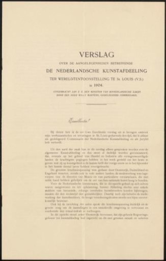 Report from the Philip Zilcken archive