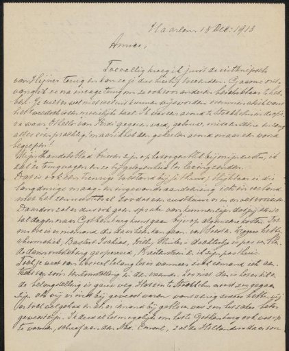 Letter to Philip Zilcken
