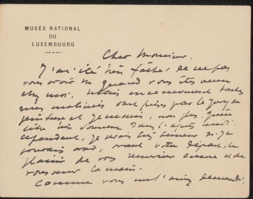 Letter to Philip Zilcken