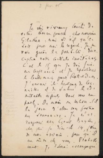 Letter to Philip Zilcken