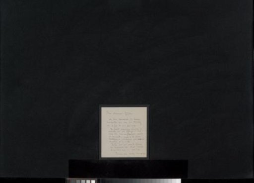 Letter to Philip Zilcken