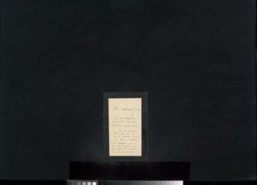 Letter to Philip Zilcken