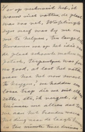 Letter to Philip Zilcken
