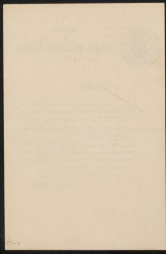 Invitation to Philip Zilcken