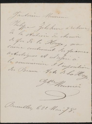 Letter to an anonymous person