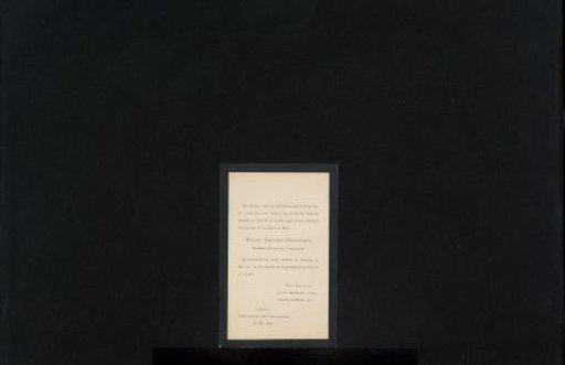 Death notice to Philip Zilcken