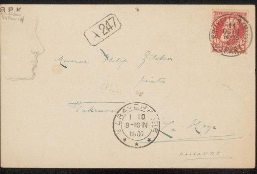Letter to Philip Zilcken