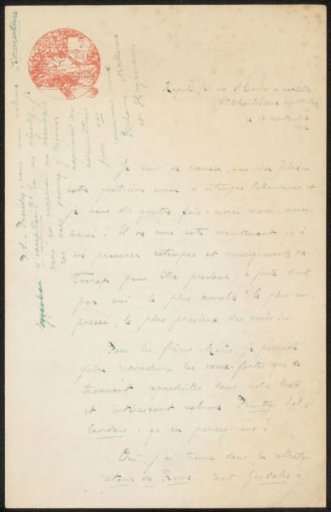 Letter to Philip Zilcken