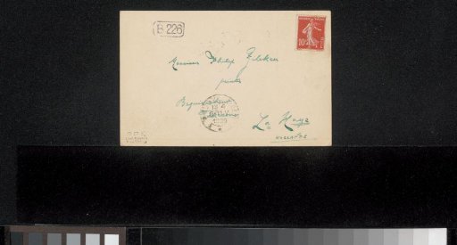 Letter to Philip Zilcken