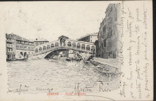 Postcard to Philip Zilcken