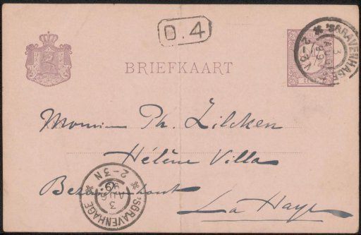 Letter to Philip Zilcken