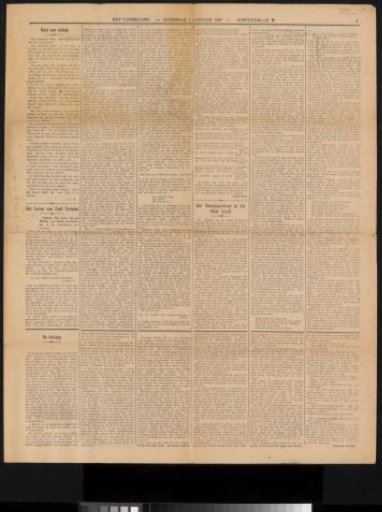 Newspaper clipping from the Philip Zilcken archive