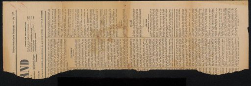 Newspaper clipping from the Philip Zilcken archive