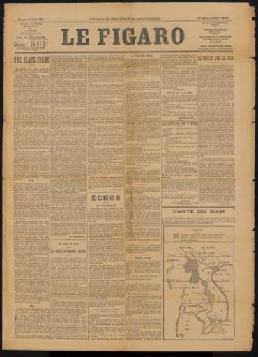 Newspaper clipping from the Philip Zilcken archive