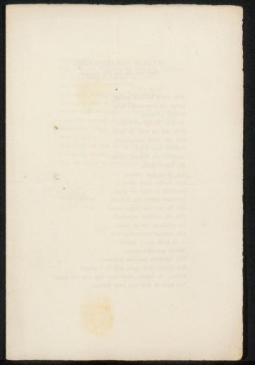 Poem from the Philip Zilcken archive