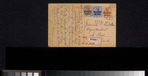 Postcard to Renée Hélène Laure Zilcken.