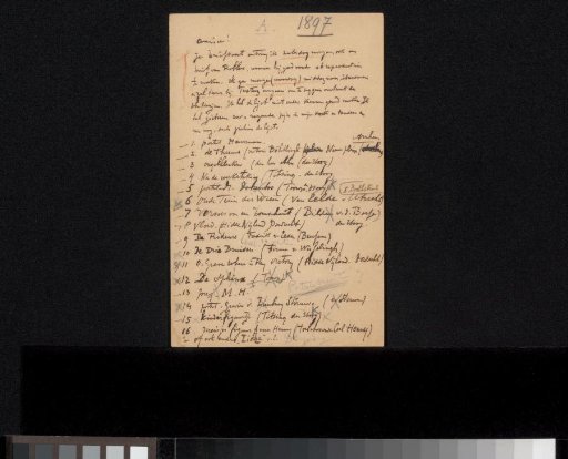 Letter to Philip Zilcken