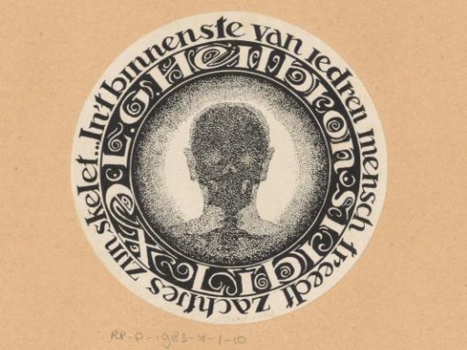 Ex libris of L.G. Heilbron