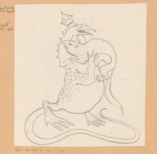 Design for an ex libris of F.A. Schaly