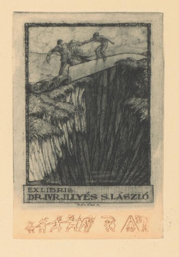 Ex libris of Sándor László Illyés