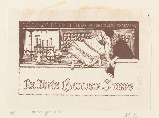 Ex libris of Imre Bauer