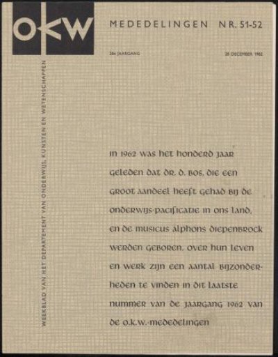 Magazine from the Jan Veth archive