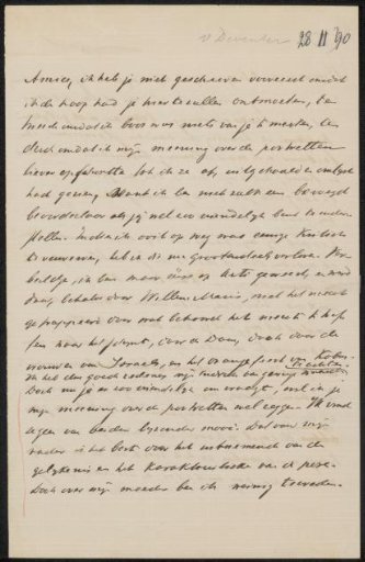 Letter to Jan Veth