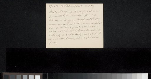 Letter to Anna Dorothea Dirks