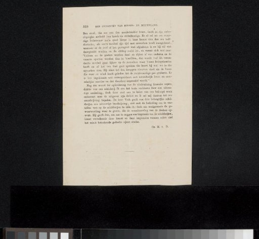 Article from the Jan Veth Archive
