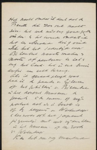 Letter to Jan Veth