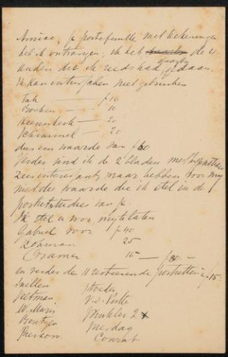 Letter to Jan Veth