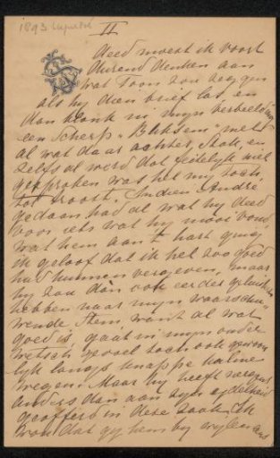 Letter to Jan Veth