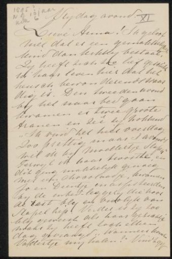 Letter to Anna Dorothea Dirks