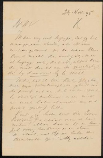 Letter to Jan Veth