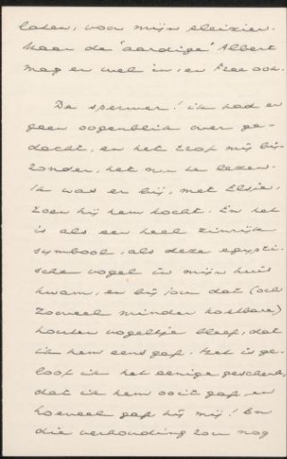 Letter to Jakob and Marianne Huizinga