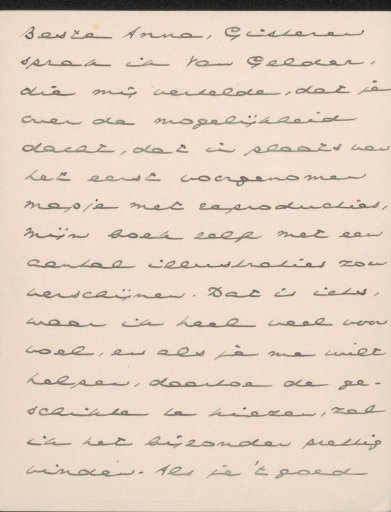 Letter to Anna Dorothea Dirks