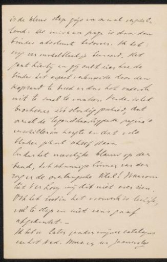 Letter to Jan Veth