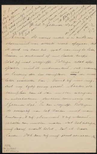 Letter to Jan Veth