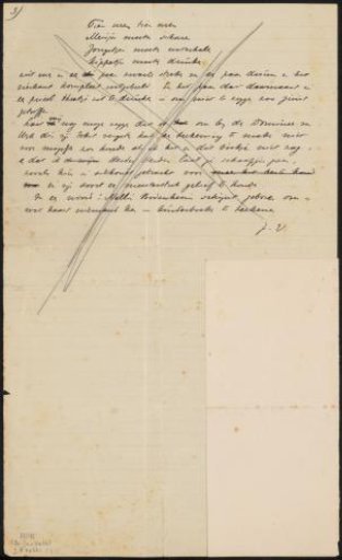 Letter to Etha Fles