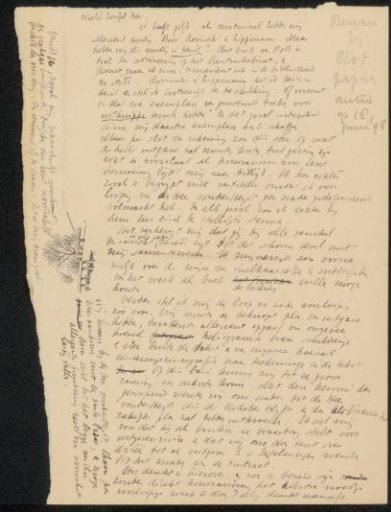 Letter to Cornelis Hofstede de Groot