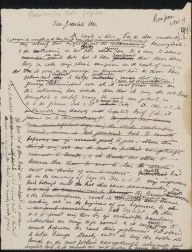 Letter to Cornelis Hofstede de Groot