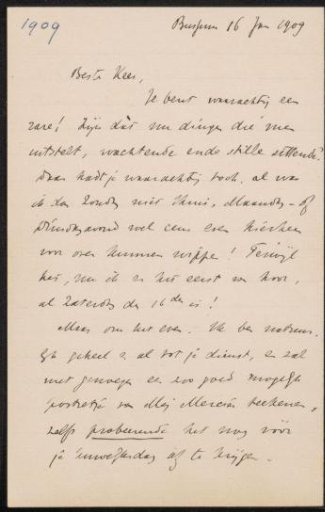 Letter to Cornelis Gerardus 't Hooft