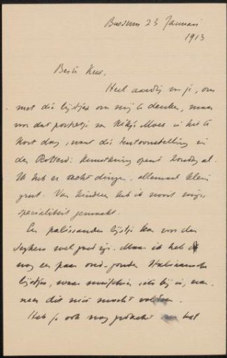 Letter to Cornelis Gerardus 't Hooft