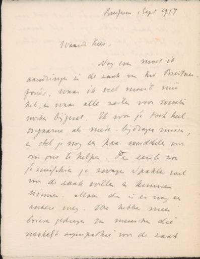 Letter to Cornelis Gerardus 't Hooft